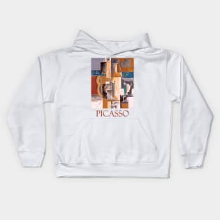 Guitar and Violin by Pablo Picasso Kids Hoodie